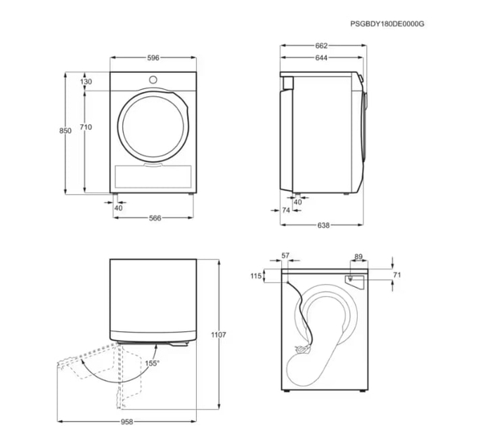 Electrolux Сушильна машина Electrolux EW6D171YU