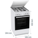 Gorenje Комбінована плита Gorenje GK5A22WH