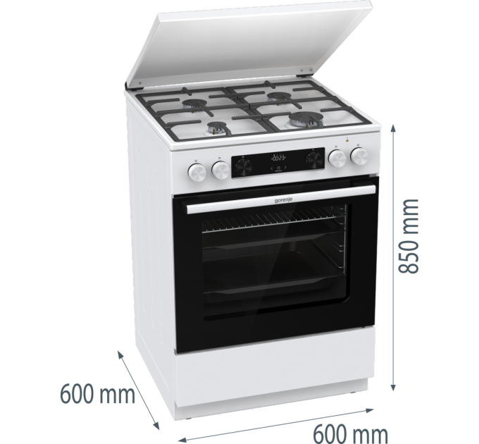 Gorenje Комбінована плита Electrolux GK6C5WF