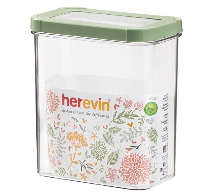 Herevin Контейнер HEREVIN Storage Canister-Green-Peach 1.8 л (161207-100)