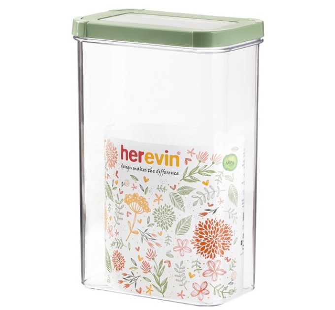 Herevin Контейнер HEREVIN Storage Canister-Green-Peach 2.5 л (161208-100)