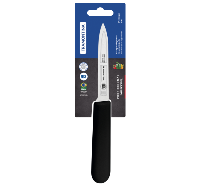 Tramontina Ніж для овочів Tramontina Profissional Master black, 102 мм