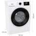 Gorenje Пральна машина автоматична Gorenje W3NGPI72SBS/UA