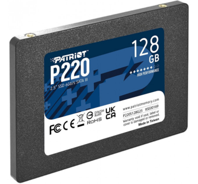 Накопичувач SSD 2.5" 128GB P220 Patriot (P220S128G25)