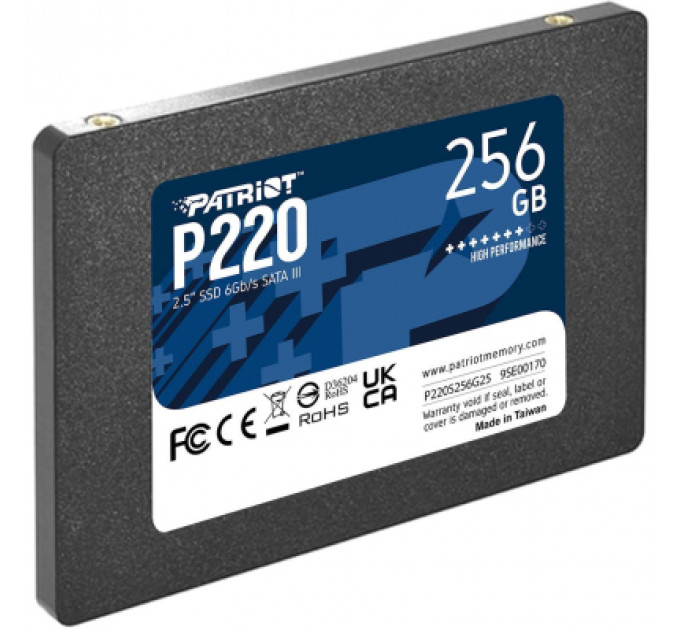 Накопичувач SSD 2.5" 256GB P220 Patriot (P220S256G25)