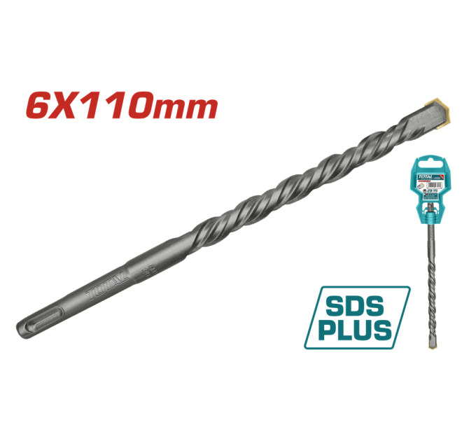 Total Бур TOTAL TAC310601 SDS plus 6x110мм