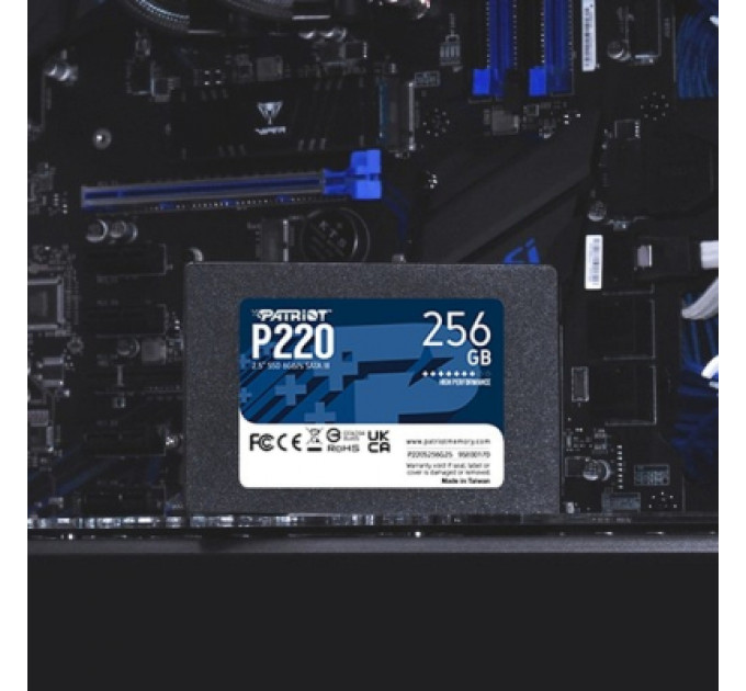 Накопичувач SSD 2.5" 256GB P220 Patriot (P220S256G25)
