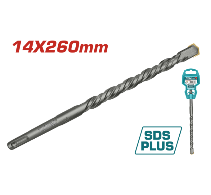 Total Бур TOTAL TAC311403 SDS plus 14x260мм