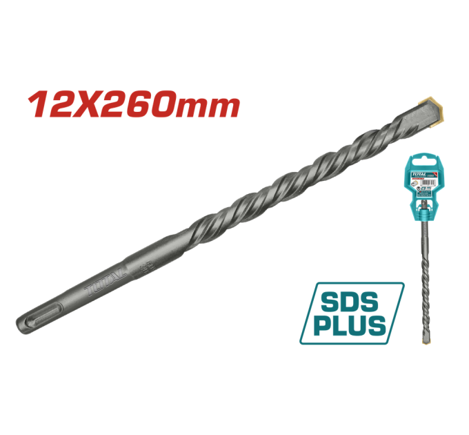 Total Бур TOTAL TAC311203 SDS plus 12x260мм