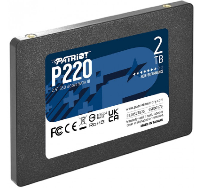 Накопичувач SSD 2.5" 2TB P220 Patriot (P220S2TB25)