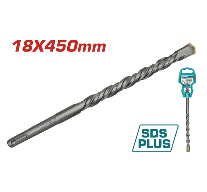 Total Бур TOTAL TAC311804 SDS plus 18x450мм