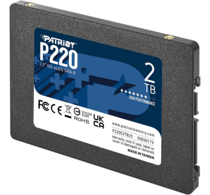 Накопичувач SSD 2.5" 2TB P220 Patriot (P220S2TB25)
