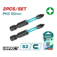 Викрутні насадки TOTAL TACIM71PH350, PH3, 50 мм, 2шт.