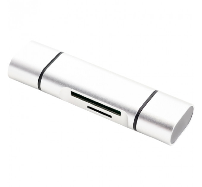 Концентратор XoKo AC-440 Type-C USB 3.0 and MicroUSB/SD Card Reader (XK-AС-440)