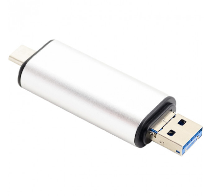Концентратор XoKo AC-440 Type-C USB 3.0 and MicroUSB/SD Card Reader (XK-AС-440)