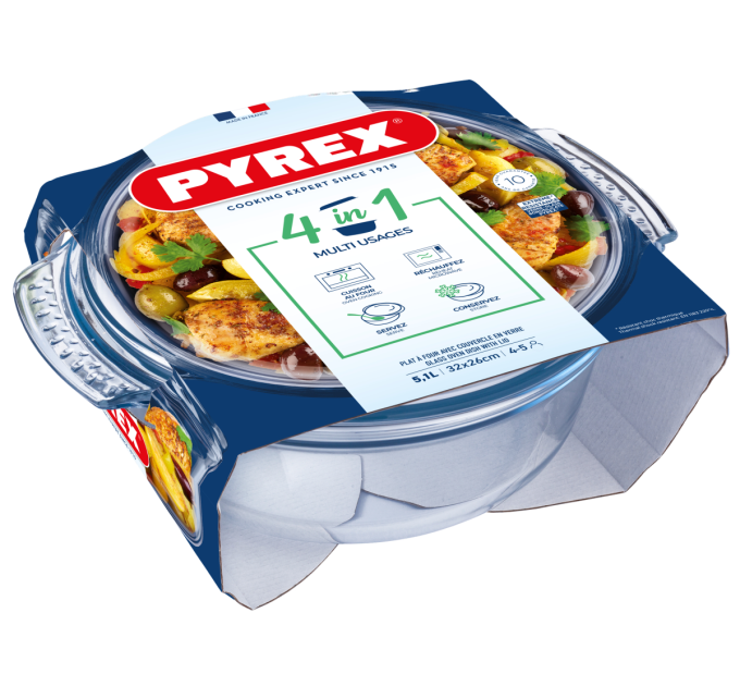 Pyrex Каструля з кришкою Pyrex, 5.1 л