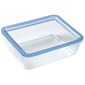 Pyrex Форма з кришкою Pyrex Pure Glass, 24x19x8 см (2.6 л)
