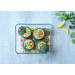 Pyrex Форма з кришкою Pyrex Pure Glass, 24x19x8 см (2.6 л)