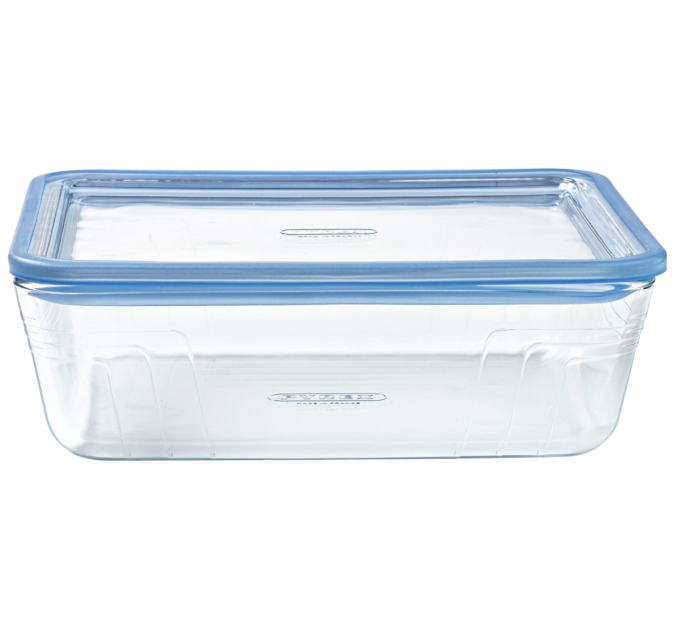 Pyrex Форма з кришкою Pyrex Pure Glass, 24x19x8 см (2.6 л)