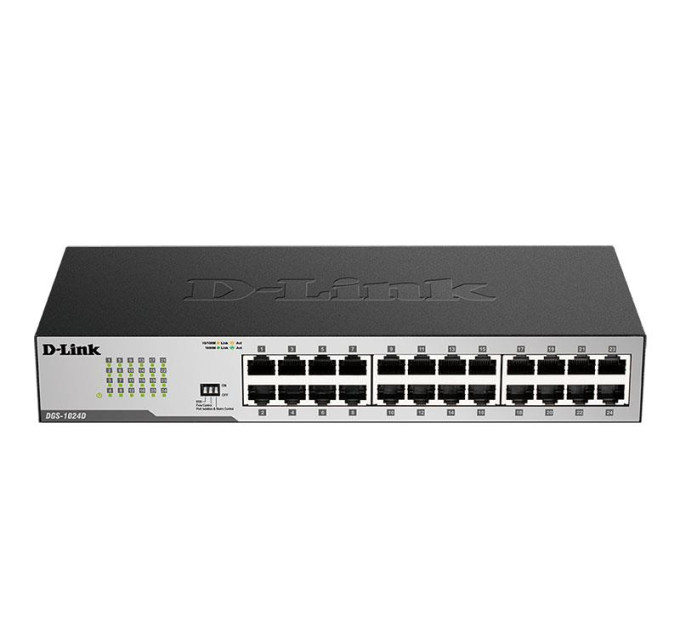 D-Link Комутатор мережевий D-Link DGS-1024D