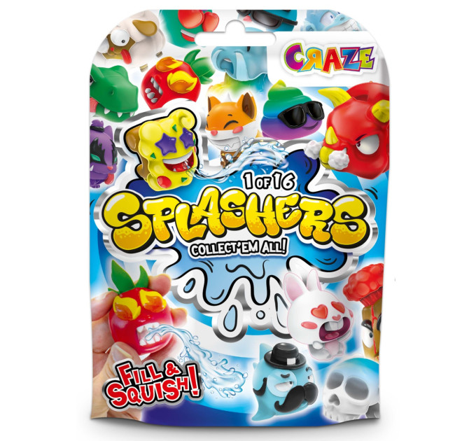 CRAZE Іграшка Craze Splashers Колекційна фігурка, що прискає водою в асортименті