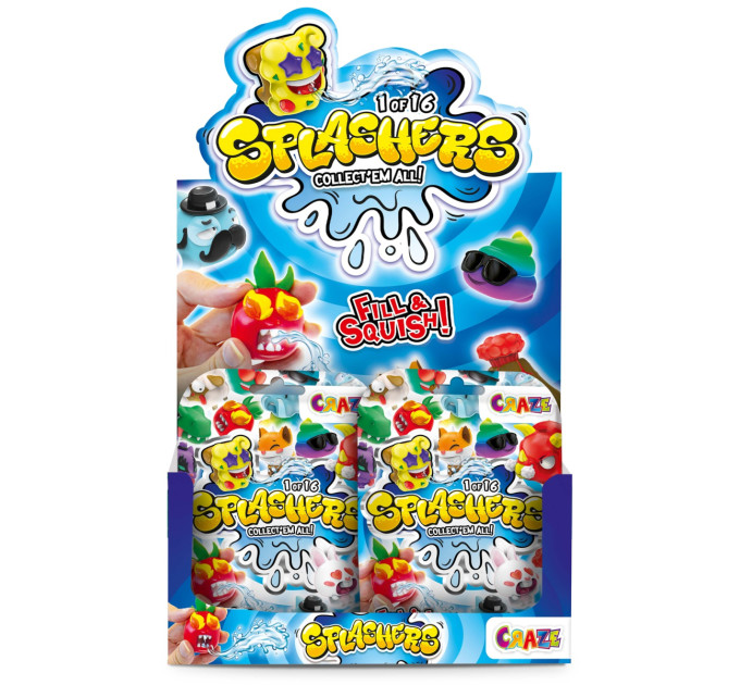 CRAZE Іграшка Craze Splashers Колекційна фігурка, що прискає водою в асортименті