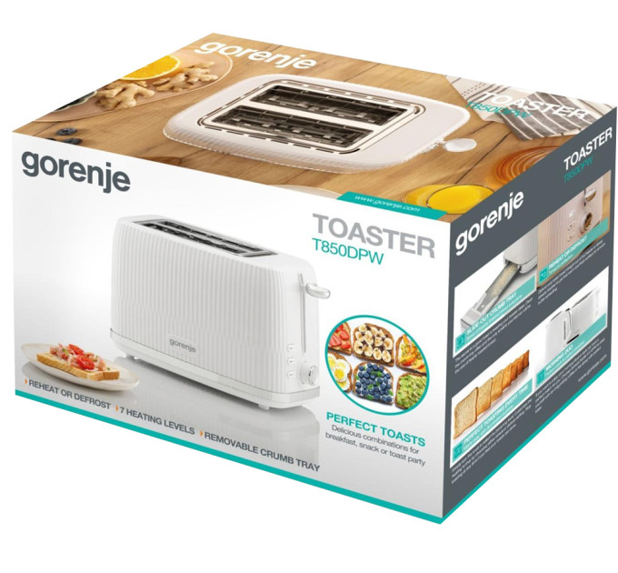Gorenje Тостер Gorenje T850DPW (TA1425-CE)