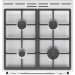 Gorenje Комбінована плита Gorenje GK6A40WFFM
