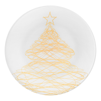 Тарілка Viva NY Tree Gold, 25 см