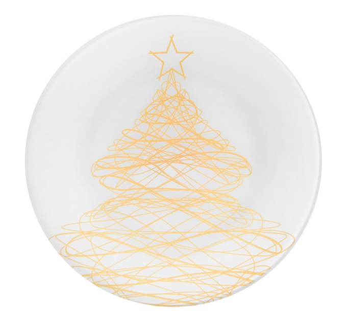 Viva Тарілка Viva NY Tree Gold, 25 см