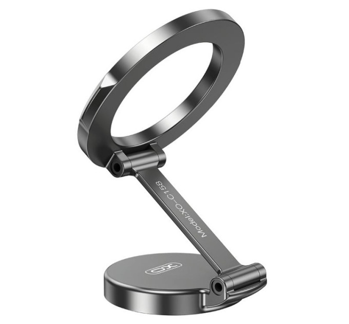 XO Автотримач XO C158 Universal Magnetic 360 rotating Phone Holder Black