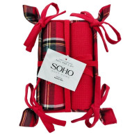 Набір рушників Soho 40x60см Sell Red 2 шт