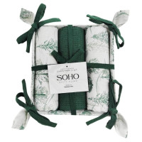 Набір рушників Soho 40x60см Christmas 3 шт