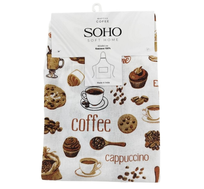 SOHO Фартух Soho Cofee 60х84см
