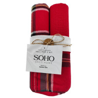 Набір рушників Soho 40x60см Sell Red 2 шт
