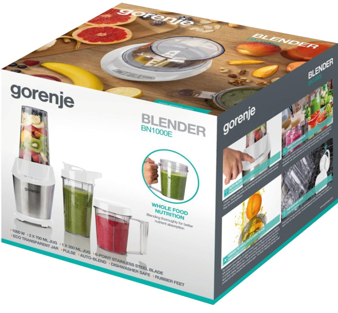 Gorenje Стаціонарний блендер Gorenje BN1000E (BL1029K-GS)