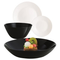 Сервіз Luminarc Lillie Black&White, 19 предметів