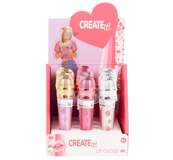 Create it! Блиск для губ Create IT! Мікрофон в асортименті 3 види (841000)