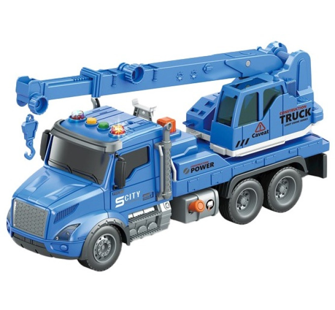 CARS S Іграшка CARS S Будівельний кран блакитний 1:14 (CJ-4436958)