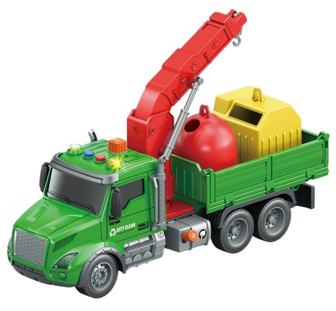 CARS S Іграшка CARS S Сміттєвоз 1:14 з краном (CJ-4436963)