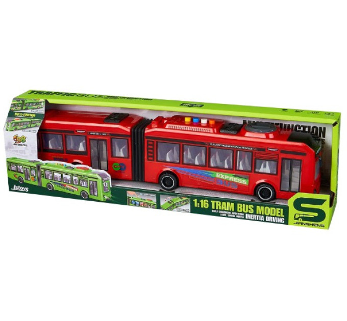 CARS S Іграшка CARS S Трамвай червоний 1:16 (CJ-4358553)