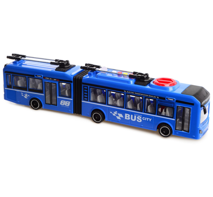 CARS S Іграшка CARS S Трамвай  блакитний 1:16 (CJ-4358578)
