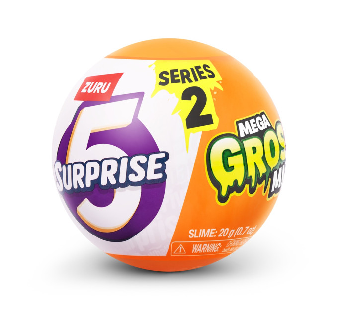ZURU MINI BRANDS Ігровий набір Zuru Mega Gross Minis Фігурки-сюрприз в шарі зі слаймом в асортименті