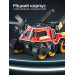 CARS S Іграшка CARS S Бойова машина 3в1 Pull-back з катапультою та гарматами, зі світлом та звуком 1:24, в асортименті (CJ-4095637)