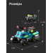 CARS S Іграшка CARS S Бойова машина 3в1 Pull-back з катапультою та гарматами, зі світлом та звуком 1:24, в асортименті (CJ-4095637)