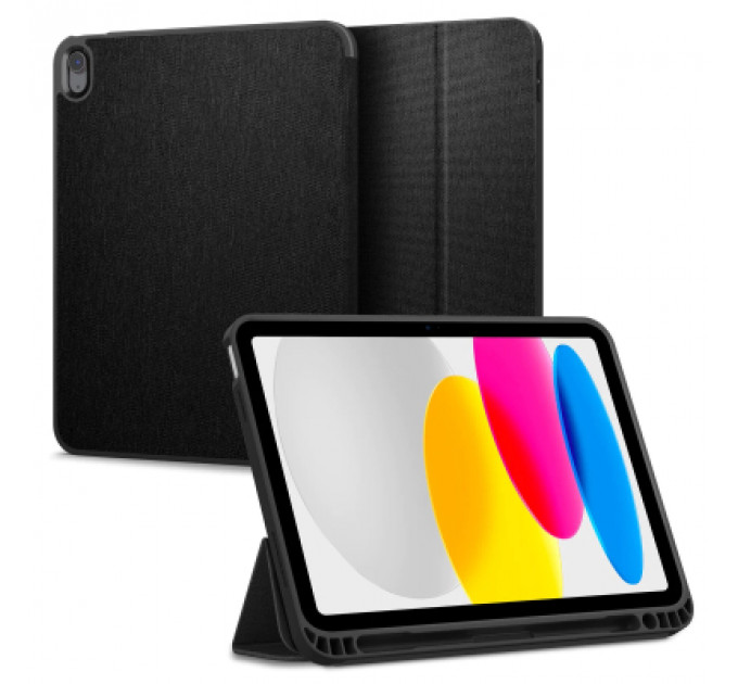 Чохол до планшета Spigen Apple iPad 10.9"(2022) Urban Fit, Black (ACS05306)
