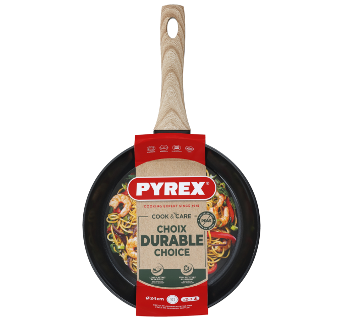 Pyrex Сковорода Pyrex Cook&Care 24 см, класична