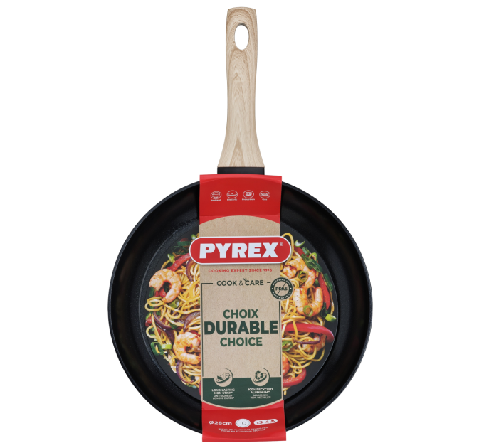 Pyrex Сковорода Pyrex Cook&Care 28 см, класична