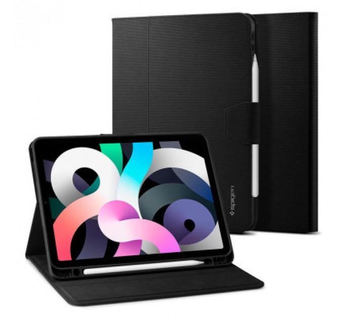 Чохол до планшета Spigen Apple iPad Air 10.9"(2022-2020) Liquid Air Folio, Black (ACS02246)