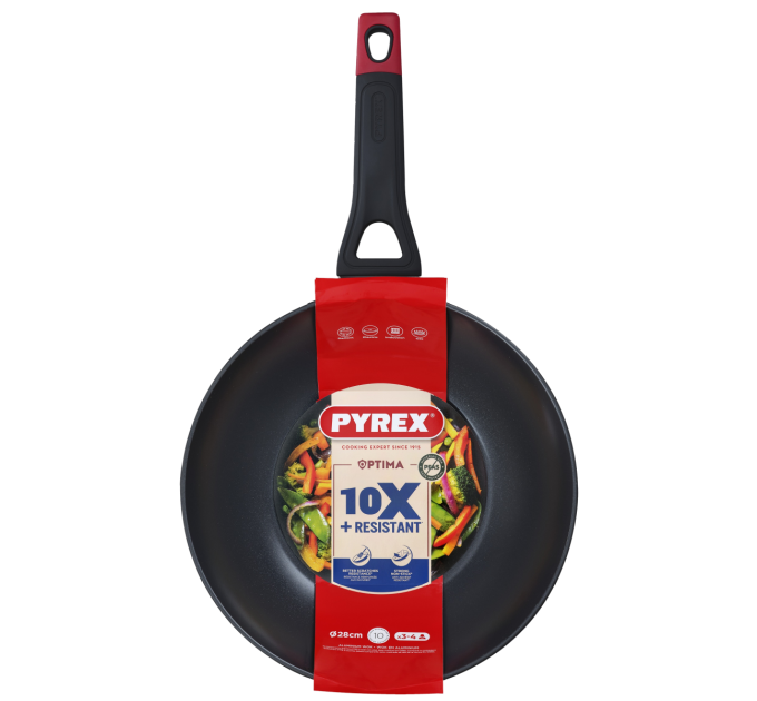 Pyrex Сковорода Pyrex Optima 28 см, WOK